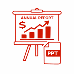 Annual Report Powerpoint Presentation template